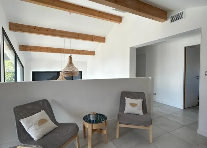 VILLA Grain De Sable PROCHE PLAGE, GOLF AVEC PISCINE